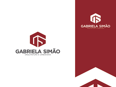 Gabriela Simão Arquitetura e Urbanismo architect architecture gs logo red sg