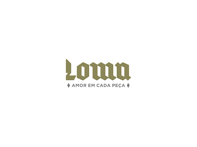 Loma ambigram amor design logo loma love minimalism shoe