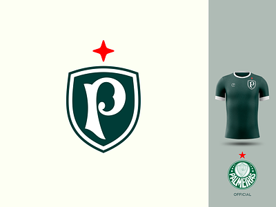 Palmeiras branding brazil camisa champion club distintivo escudo football futebol green league logo logodesign p palmeiras shield soccer t-shirt verdao