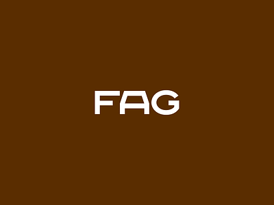 FAG a branding design f forniture g logo logodesign minimalism table