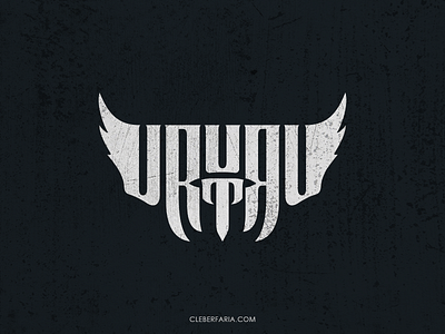 Urutau ambigram band brazil metal music rock thrash urutau wing