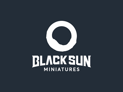 Blacksun black fantasy miniatures sun