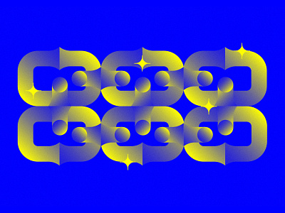 Chain Reaction ⛓ 2d 2d art chain gradient graphic design illustration illustrator vector