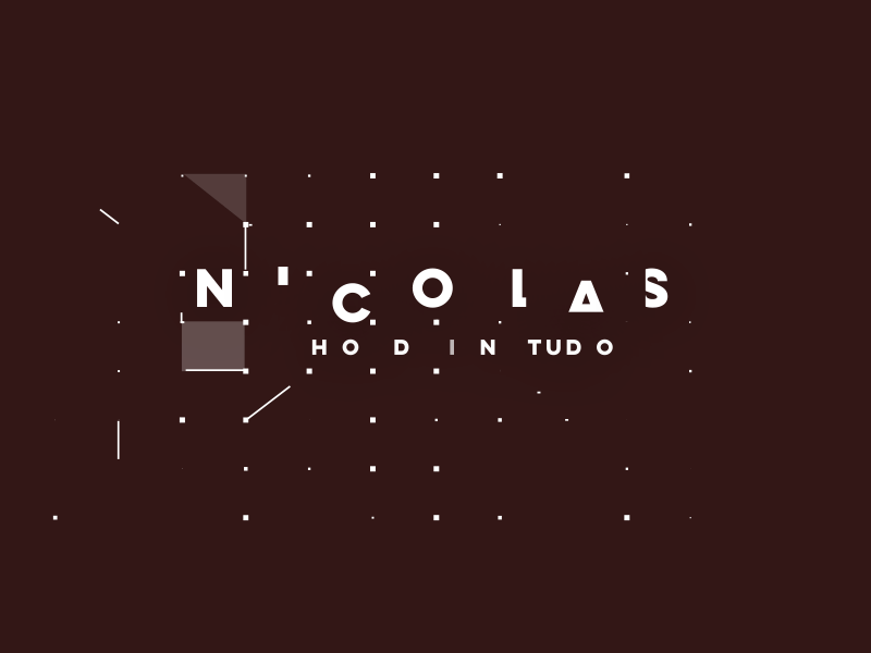 Nicolas animation dots lines micro interaction motion motion design motion graphics type typography ui web