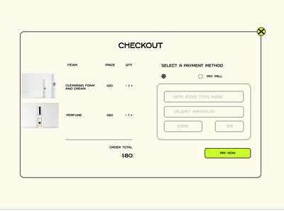Daily UI 002 — Checkout design figma ui uidaily uidailychallenge