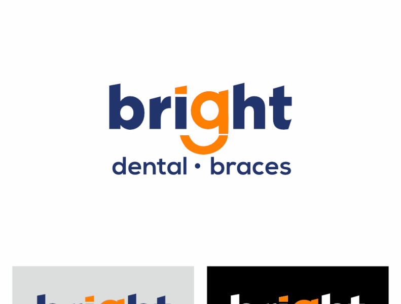 BRIGHT DENTAL & BRACE by MKD Art on Dribbble