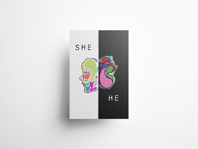 Women Empowerment in Shanghai Poster Mockup branding design he for she minimal mockup portfolio poster poster art poster design process vector womenempowerment