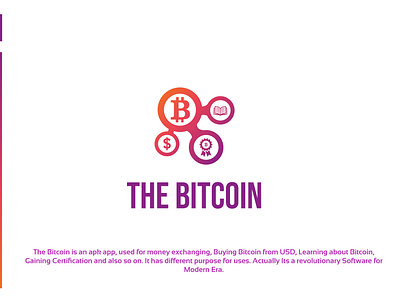 Bitcoin App Logo Design