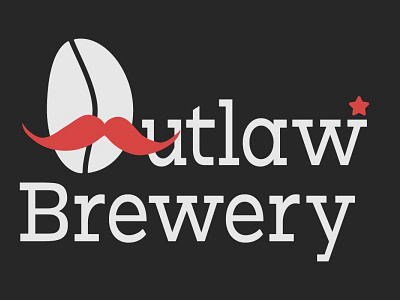 Outlaw Brewery branding design logo design product design