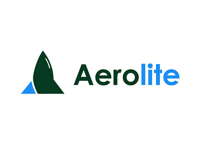 Daily logo challenge - Day 1: Aerolite (rocket ship) dailylogochallenge dailylogochallengeday1 graphic design icon design logo logodesign