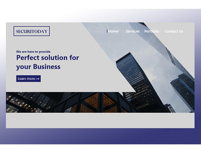 corporate buisness website design ui uidesign uiux ux webdesign