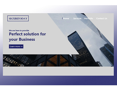 corporate buisness website design ui uidesign uiux ux webdesign