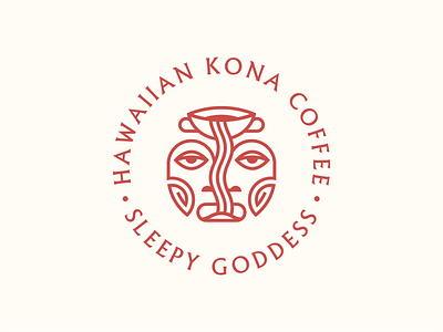 Branding and Packaging for Hawaiian Kona Coffee Sleepy Goddess_2