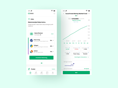 Bibit - Investment App Design invest mobile ui ui design ux ux design