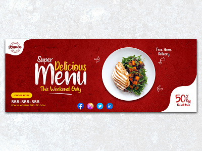 Restaurant Facebook Cover branding facebook ads design facebook banner facebook cover facebook cover design facebook post design facebook stories design instagram post design instagram stories design product design restaurant banner design restaurant cover restaurant facebook cover restaurant post design restaurant poster design social media ads social media banner design social media design social media post social media post design