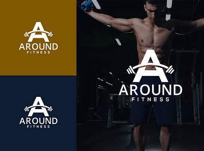 Around Fitness Logo Design awesome logo brand identity brand logo branding clothing brand company logo fashion retouch graphic design initial logo logo creator logo design modern logo monogram logo name logo personal logo redesign logo simple logo typography logo