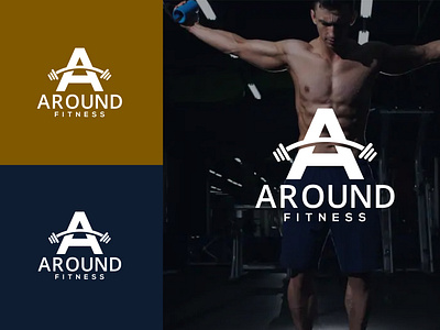 Around Fitness Logo Design