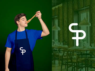 SP Kitchen Letter Logo Design