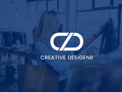 Creative CD Letter Logo Design