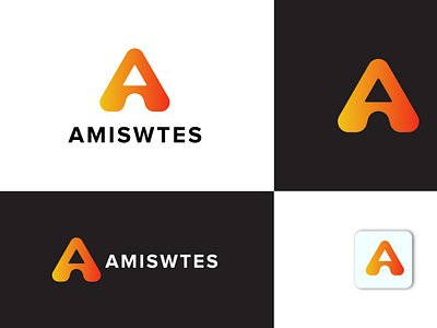 A Letter Logo Design