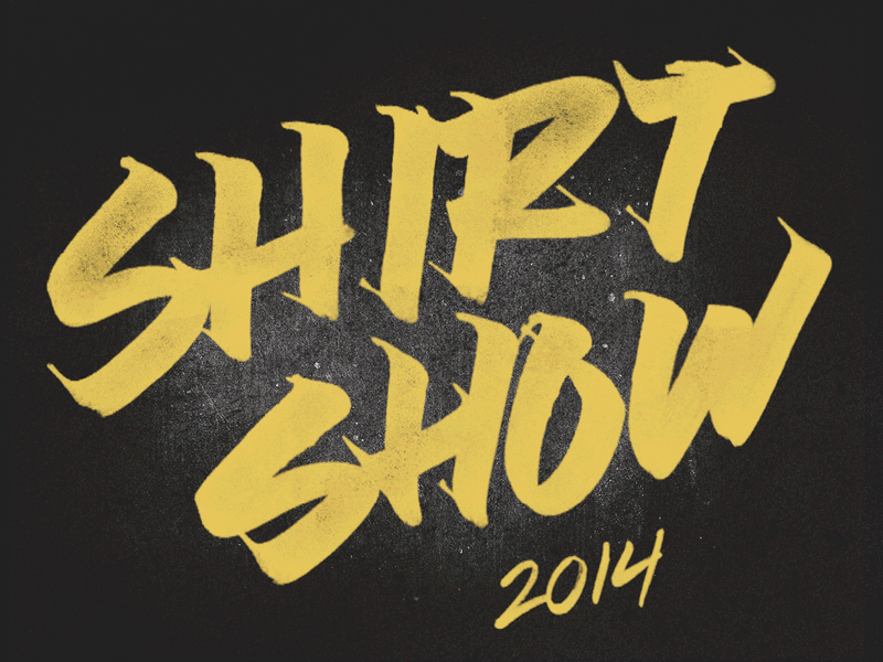 Shirt Show Shirts - BUY THEM ONLINE! 2014 brush lettering hand lettering minnesota script shirt show