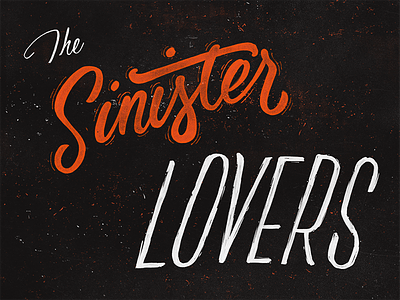 Something For The Lovers hand lettering haters lovers texture valentines day
