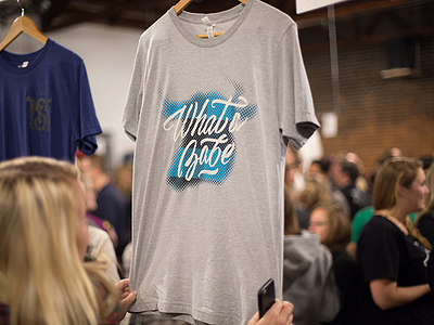 Shirt Show 2015 autumn brush fall hand lettering minnesota mpls script shirt show type