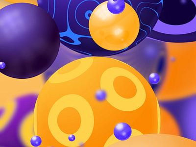 Balls Background Constructor after effects animated background balls customizable motion design