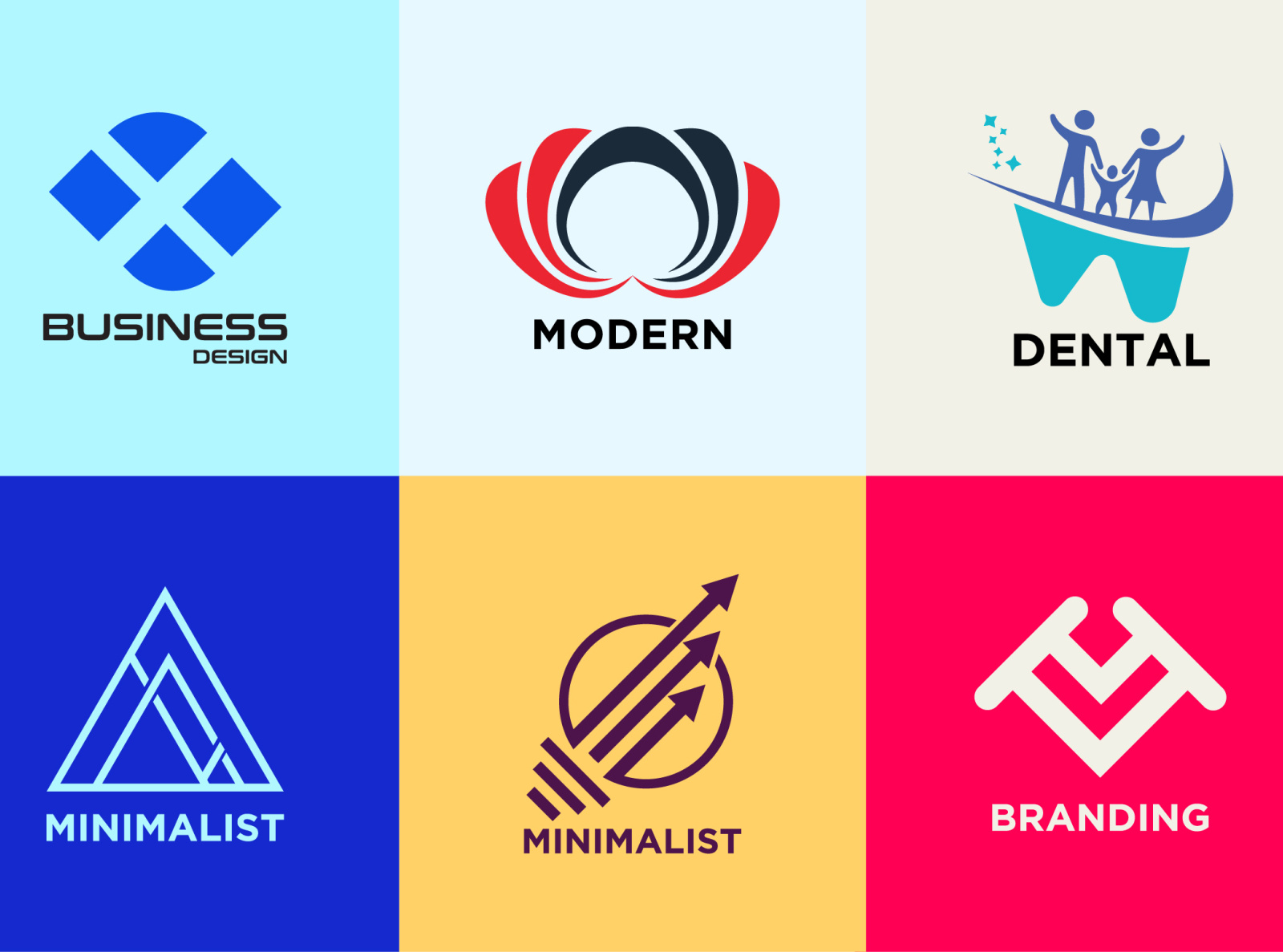 Professional minimalist modern logo design by Md Safiqul Haque on Dribbble