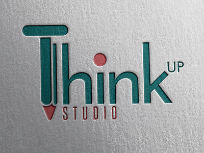 Think up Studio logo design