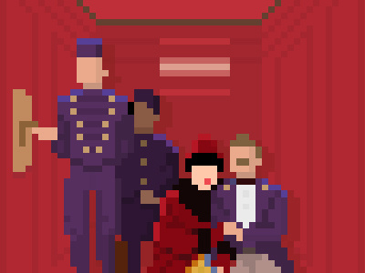 The Grand Budapest Hotel movie pixel the grand budapest hotel