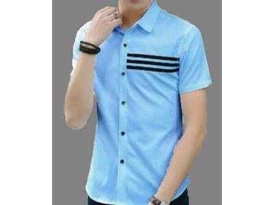 Mens Shirt: Upto 50% To 80% Off on Blue Short Sleeve Men Shirts black styles men shirt blue short sleeve men shirts short sleeve men shirts