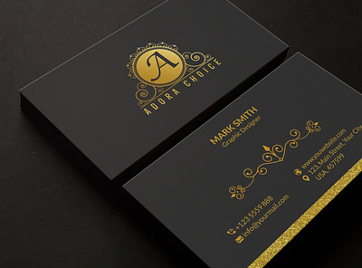 Luxury Business Card Design branding business business card design businesscard luxury visitingcard