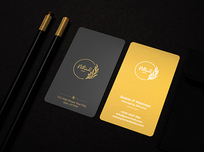 Luxury Business Card Design ashikurrahman92 branding business business card business card design businesscard design luxury business card modern professional