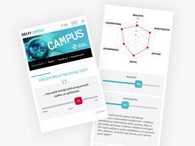 Career test for high school students branding branding design product design ui design web design website website design