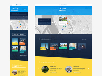 Riga Routes branding branding design design landing page product design ui ui design web design website website design