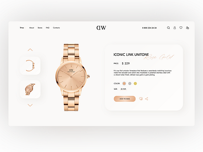Product card - DW watch