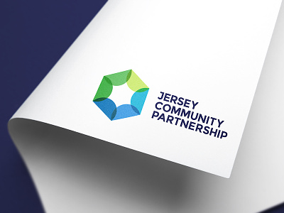Jersey Community Partnership Logo charity logo logo design