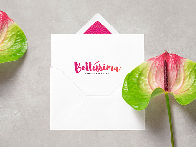 Bellissima Branding beauty brand creation branding hair logo nails