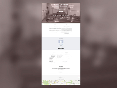 New website of a baptist church in Poland