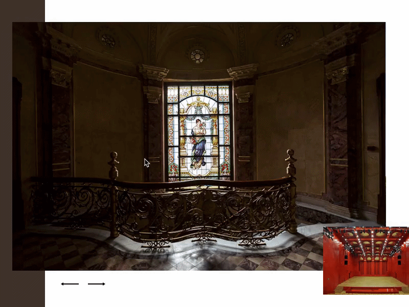 Fala Dźwięku gallery carousel color javascript html website minimal slider swipe carousel gallery