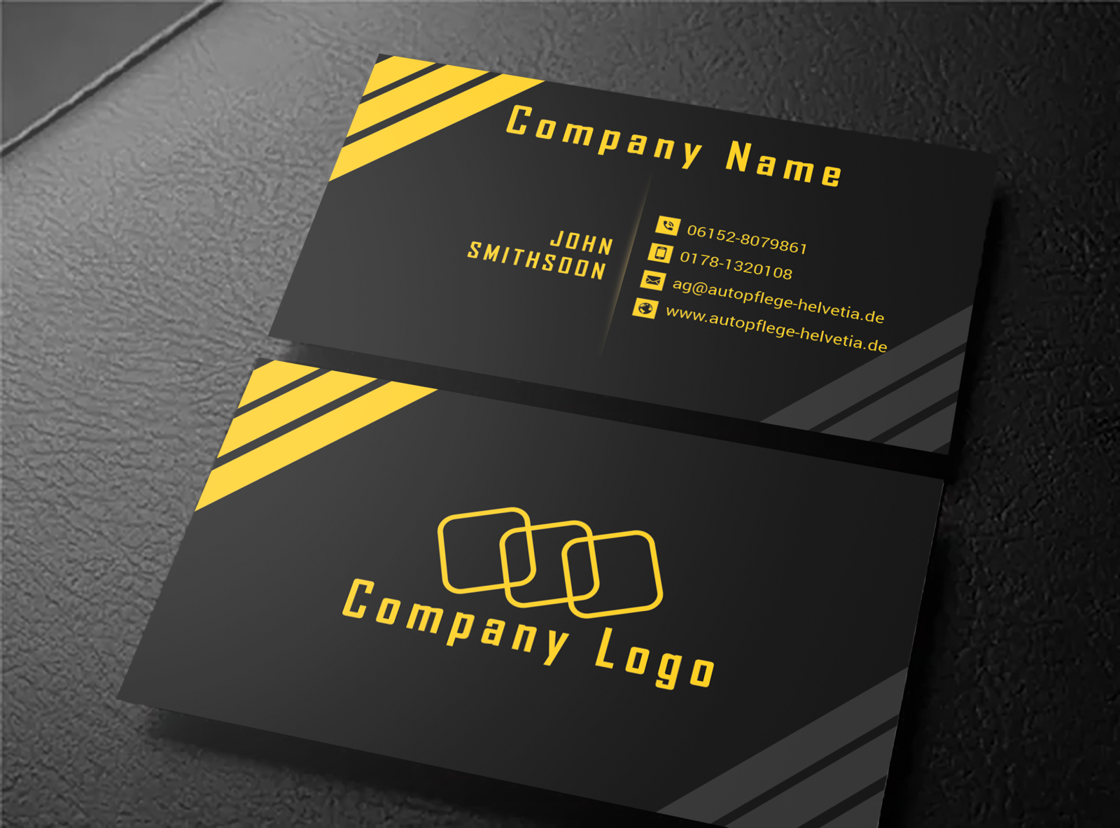 Professional Corporate business card design by MD AHOSAN HABIB on Dribbble