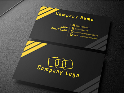 Professional Corporate business card design