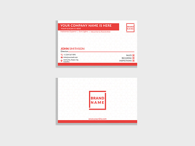 Creative business card design template free download