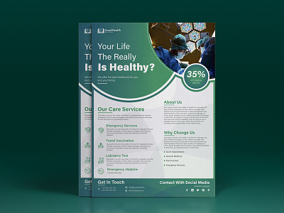 Medical / health flyer design