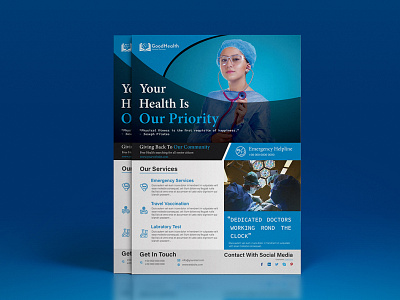 Health care/ Medical flyer design