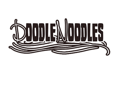 DOODLE NOODLES branding design icon illustration logo