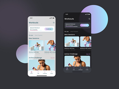 Сoncept Fitness App