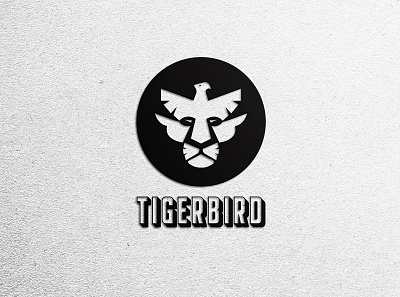 Tiger Bird Logo branding character design flat icon illustration logo minimal minimalist vector
