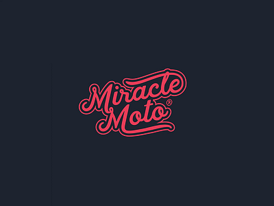Miracle Moto Contest Winning Logo 99designs branding contest design flat icon logo minimalist vector